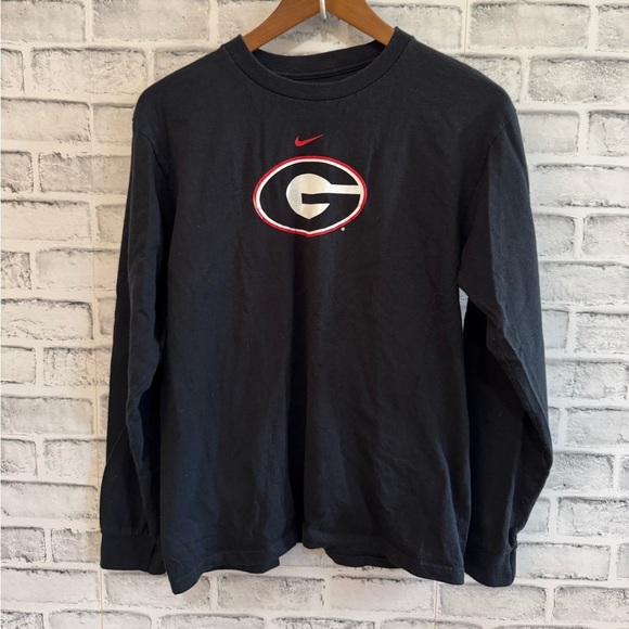 Nike Other - Adult Men’s unisex Nike Georgia Bulldogs black long sleeve top, Size Small